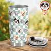 Custom Face Best Dog Cat Dad, Mom Ever Fat Tumbler Gift For Pet Lovers CH07 911528