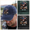 250 Years of Freedom 1776–2026 Eagle Patriotic Washed Denim Baseball Cap HO82 901272
