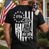 Personalized Happy 4th Of July To The Best Dog Dad Back Comfort Shirt LM32 669221