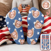 Custom Photo Patriotic 250 Years Of Freedom 1776-2026 Socks LM32 669367