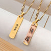 Custom Your Eyes Photo Long Necklace TH10 892857