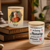 Custom Photo In Loving Memory Of Precious Moments Memorial Glass Jar With LED Candle LM32 893493