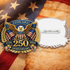 Custom Name 250 Years Eagle 1776-2026 Anniversary Acrylic Pin CH07 910992