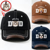 Custom Photo Dog Cat Dad Soft Baseball Cap - Gift For Dog Lovers, Father's Day HO82 902556