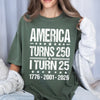 Personalized America Turns 250 1776-2026 Anniversary Comfort Shirt - Patriotic Gift For Family TH10 170075