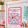 Custom Preschool Teacher Magnet, Personalized Classroom Keepsake with Student Names, Back to School Gift TH10 170419