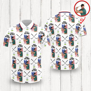 Custom Photo Hole In One With American Flag Gift For Golfer CH07 899922