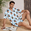 Personalized Pet & Family Photo Short Pajama Women's Sleepwear Gift HA75 921748