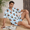 Personalized Pet & Family Photo Short Pajama Women's Sleepwear Gift HA75 921748