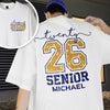 Custom Name Senior Class Of 2026 Graduation Back Front Shirt HA75 920490
