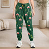 Personalized Birth Flower & Name Sweatpants - Custom Floral Lounge Pants HO82 902926
