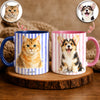 Custom Pet Photo Portrait Watercolor Print Full Accent Mug For Pet Lovers LM32 669437
