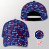 Custom Name USA 250 Years Anniversary Semiquincentennial 1776–2026 Patriotic Classic Cap HO82 902206
