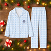 Personalized Text Cane Weave Pattern Pajamas - Gift For Family, Kids, Friends, Coworker HO82 903944