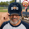 Custom Photo Dog Cat Dad Soft Baseball Cap - Gift For Dog Lovers, Father's Day HO82 902556