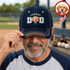 Custom Photo Dog Cat Dad Soft Baseball Cap - Gift For Dog Lovers, Father's Day HO82 902556