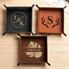 Personalized Leather Valet Tray Gift For Him Her HO82 902448