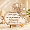 Personalized The Year You Became Our Mommy 2-Layered Wooden Plaque With Stand LM32 899621