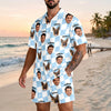 Personalized Pet & Family Photo Short Pajama Women's Sleepwear Gift HA75 921748