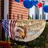 Custom Family Name We The People America Non-Pleated Fan Flag TH10 896439