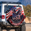 Faith, Family & Freedom 250 Years America Tire Cover Patriotic Decor Gift CH07 910286