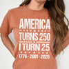 Personalized America Turns 250 1776-2026 Anniversary Comfort Shirt - Patriotic Gift For Family TH10 170075