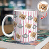 Custom Pet Photo Best Dog Dad, Mom Ever Print Full Mug - Gift for Parents, Father's Day LM32 669015