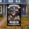 Personalized 250 Years of Freedom, 1776 - 2026 Eagle Patriotic Garden Flag HO82 901280
