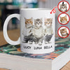 Custom Photo And Name Cat White Mug For Cat Pet Lovers HA75 897598
