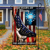 Personalized Family Name 250 Years of Blessing 1776-2026 Garden Flag HA75 920374