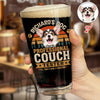 Personalized Professional Couch Tester Beer Glass Gift For Dog Lovers HO82 902446
