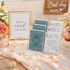 Custom Wedding Playing Cards Deck Personalized Wedding Guest Book Alternative, Newlywed Gift CH07 180028
