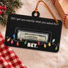 Personalized Gift Merry Christmas BRUH Money Holder Ornament LM32 670375