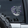 Your Wings Were Ready But My Heart Was Not Personalized Memorial Car Window Decal Sticker CH07 910212