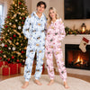 Custom Dog Cat Face Dad Mom Christmas Onesie Pajamas HO82 903904