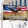 Personalized God Bless America 250 Years Of Freedom Banner House Flag HO82 900900