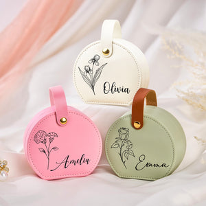 Custom Your Name On Jewelry Box With Handle TH10 894291