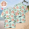 Custom Photo Fishing Dad Aloha Hawaii Shirt, Personalized Reel Cool Papa Vacation Shirt LM32 669247