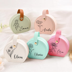 Custom Your Name On Jewelry Box With Handle TH10 894291