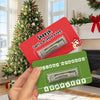 Personalized Christmas Design Money Holder Card - Custom Holiday Cash Gift Card LM32 669709