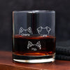 Personalized Dog Ears Whiskey Glass For Dog Lovers CH07 899736