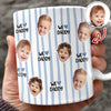 Custom Face I Love Daddy Print Full Mug Father's Day Gift CH07 911566