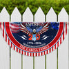 Custom Family Name 250 Years America Semiquincentennial Non-Pleated Fan Flag TH10 898017