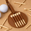 Personalized Leather Golf Bag Tag Gift with Golf Tees, Personalized Leather Golf Bag Tag Gift with Golf Tees, Gift for Golfer HO82 900814