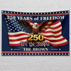 Personalized 250 Years of Freedom US House Flag We The People Flag CH07 910622