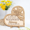 Personalized The Year You Became Our Mommy 2-Layered Wooden Plaque With Stand LM32 899621
