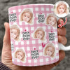 Custom Baby Face Best Mom Ever Print Full Mug - Personalized Gift for Mom, Grandma LM32 669021