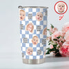 Custom Baby Face Best Dad, Mom Ever Fat Tumbler - Personalized Gift for Parents CH07 911530