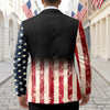 Personalized Patriotic 250th Anniversary God Bless America Eagle 1776–2026 Men's Suit HA75 920146