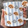 Custom Pet Photo Best Dog Dad, Mom Ever Print Full Mug - Gift for Parents, Father's Day LM32 669015